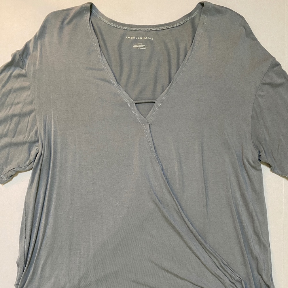 American Eagle Olive Green Top